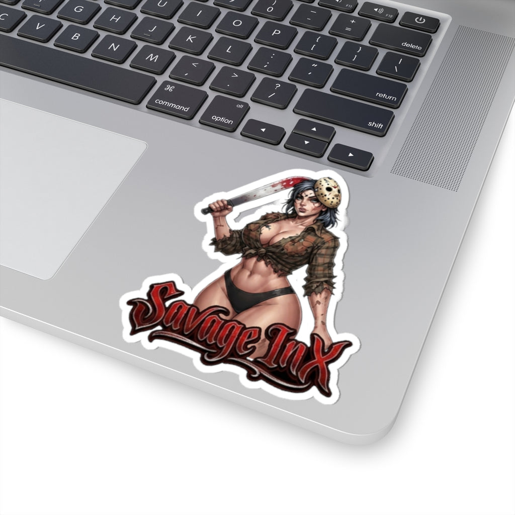 Savage Inx Pin up-Cut Sticker