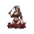 Savage Inx Pin up-Cut Sticker