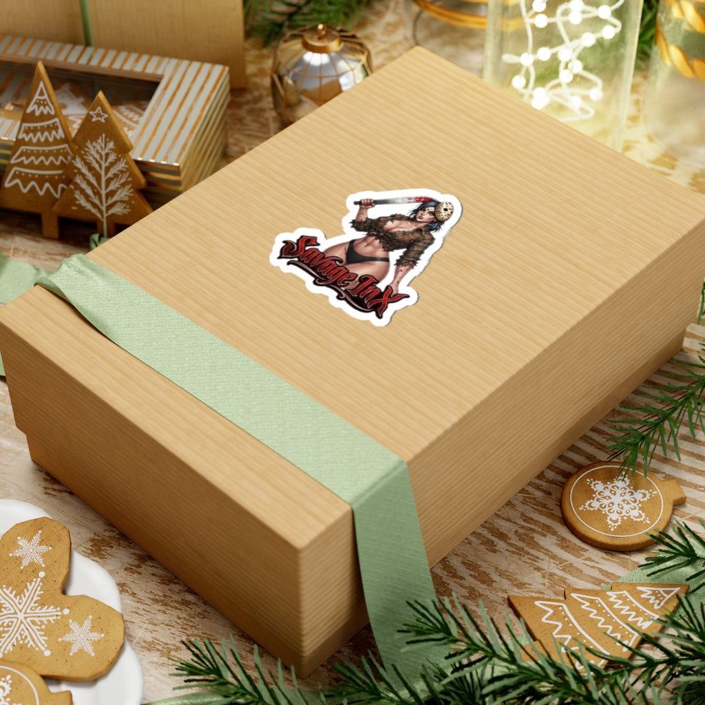 Savage Inx Pin up-Cut Sticker
